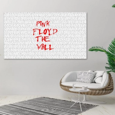 Πίνακας σε καμβά Pink Floyd The Wall