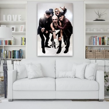 Πίνακας σε καμβά Scorpions