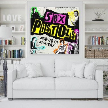 Πίνακας σε καμβά Sex Pistols