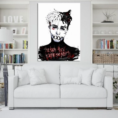Πίνακας σε καμβά XXXTentacion