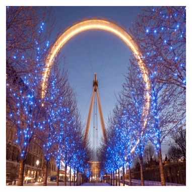 Πίνακας σε καμβά London eye