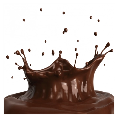 Πίνακας σε καμβά με Choco-splash