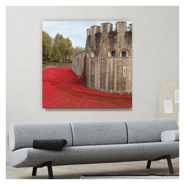 Πίνακας σε καμβά με London castle