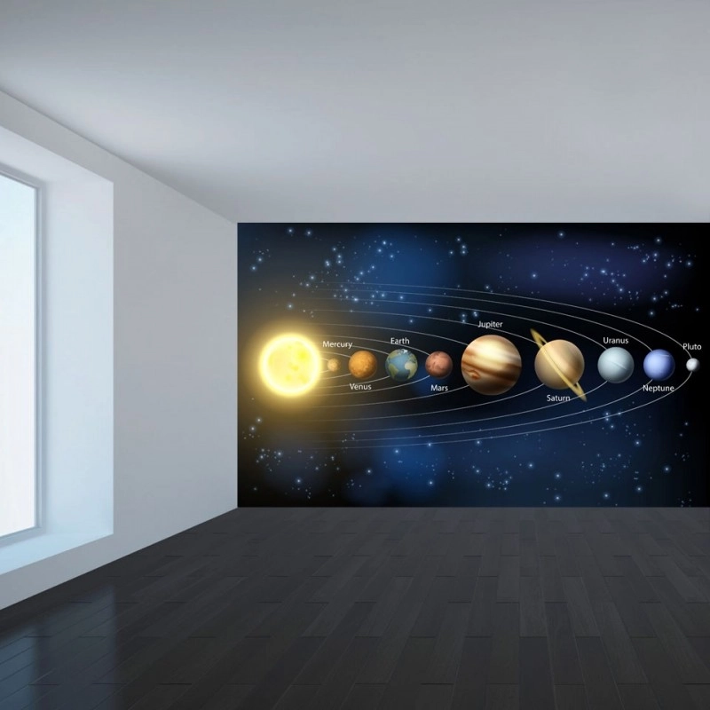 Αυτοκόλλητο τοίχου με την πανσέληνο