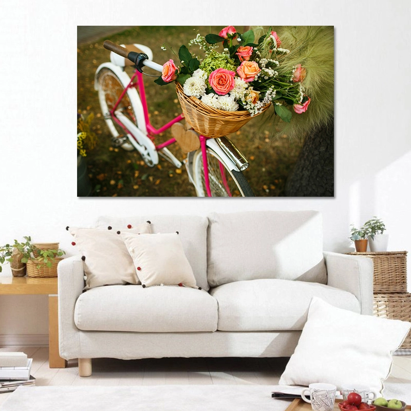 μονόπτυχος πίνακας με ποδήλατα