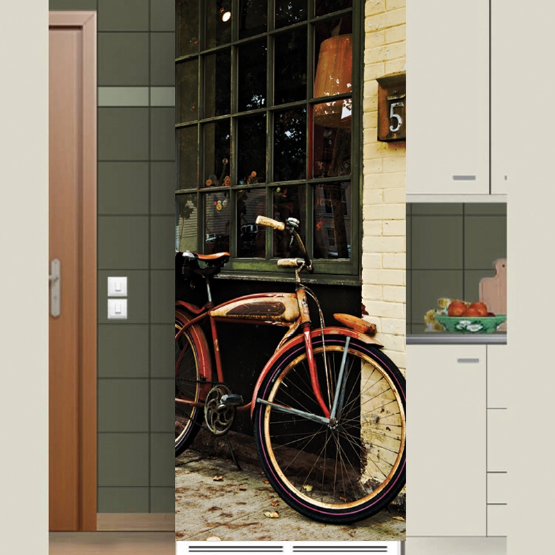 Ταπετσαρίες για ψυγεία με ποδήλατα