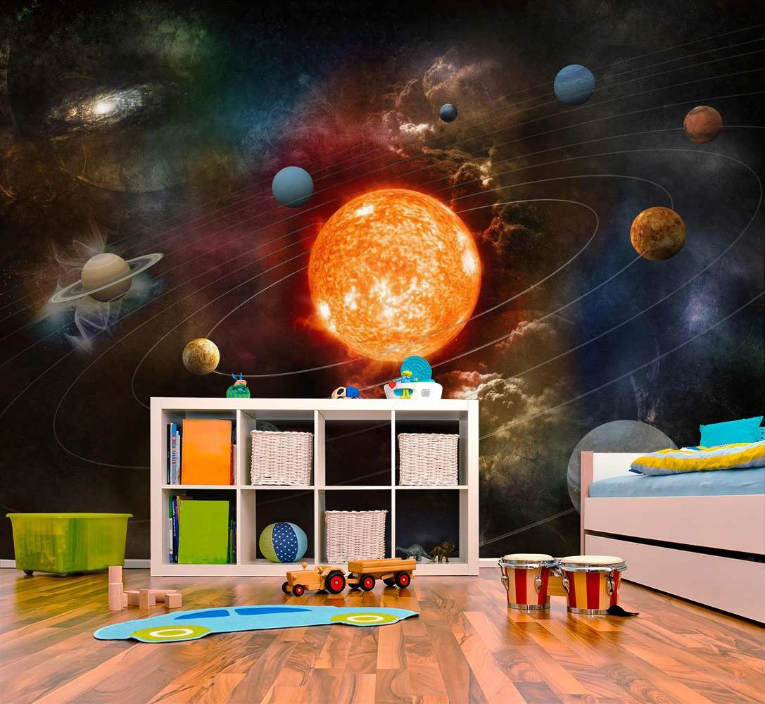 Ταπετσαρία με πλανήτες