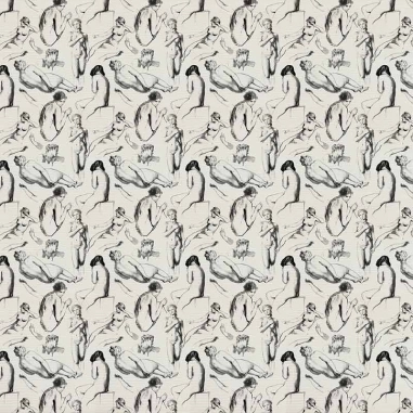 Ταπετσαρία Female nude patterned