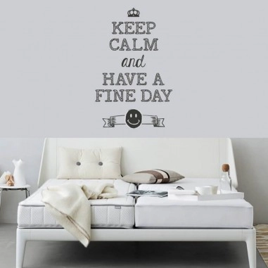 Αυτοκόλλητα τοίχου have a fine day