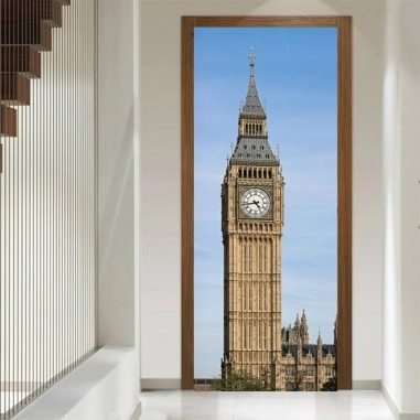 Αυτοκόλλητο πόρτας Big ben