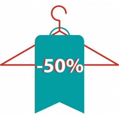 Έκπτωση 50%