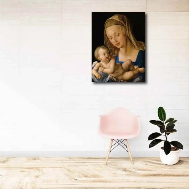 Πίνακας σε καμβά Albrecht Dürer - Madonna of the Pear - 1512