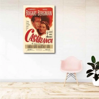 Πίνακας σε καμβά Casablanca Poster