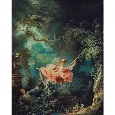 Πίνακας σε καμβά Jean Honore Fragonard - The Swing