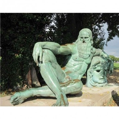 Πίνακας σε καμβά Leonardo Da Vinci - Leonardo Statue