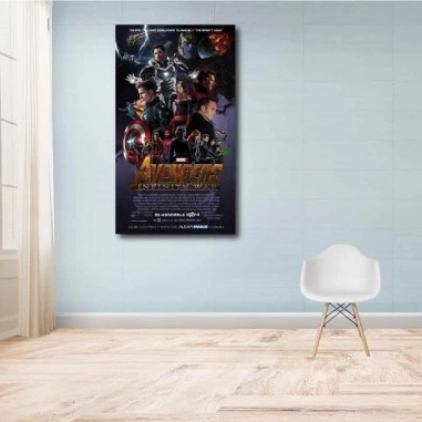Πίνακας σε καμβά Marvel - The Avengers - Infinity War