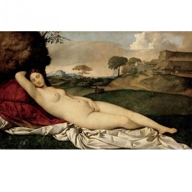 Πίνακας σε καμβα με GIORGIONE SLEEPING VENUS
