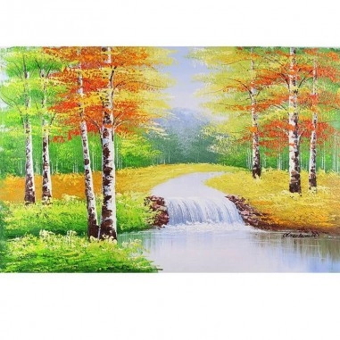 Πίνακας σε καμβά με RIVER
