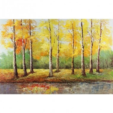 Πίνακας σε καμβά με TREES
