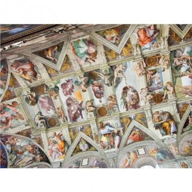 Πίνακας σε καμβά Michel - Angelo Buonarroti - Vatican Chapelle Sixtine Plafond