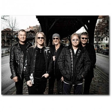 Πίνακας σε καμβά των Deep Purple Old