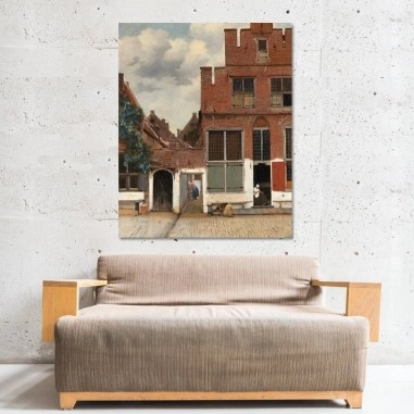 Πίνακας σε καμβά Vermeer - The Little Street