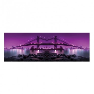 Ταπετσαρία τοίχου με το Purple Bridge