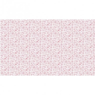 Ταπετσαρία τοίχου Ροζ floral
