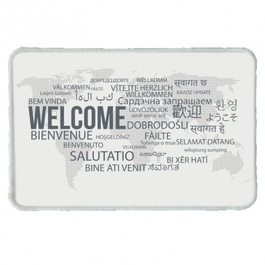 Χαλάκι εισόδου Welcome in all languages