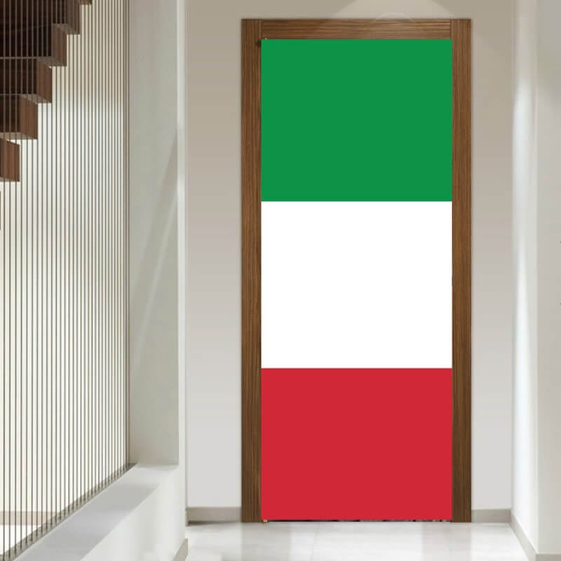 Aυτοκόλλητα πόρτας Ιταλική σημαία