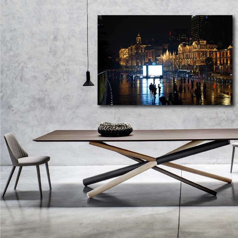 Πίνακας σε καμβά Buildings 50x75 Τελαρωμένος καμβάς σε ξύλο με πάχος 2cm