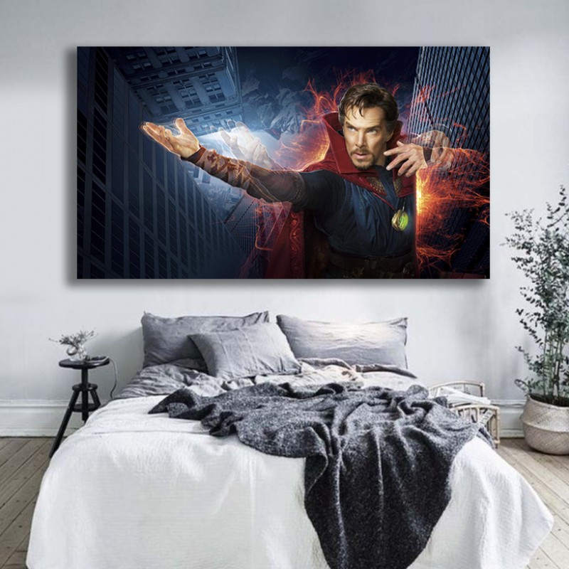 Πίνακας σε καμβά Doctor Strange 142x80 Τελαρωμένος καμβάς σε ξύλο με πάχος 2cm