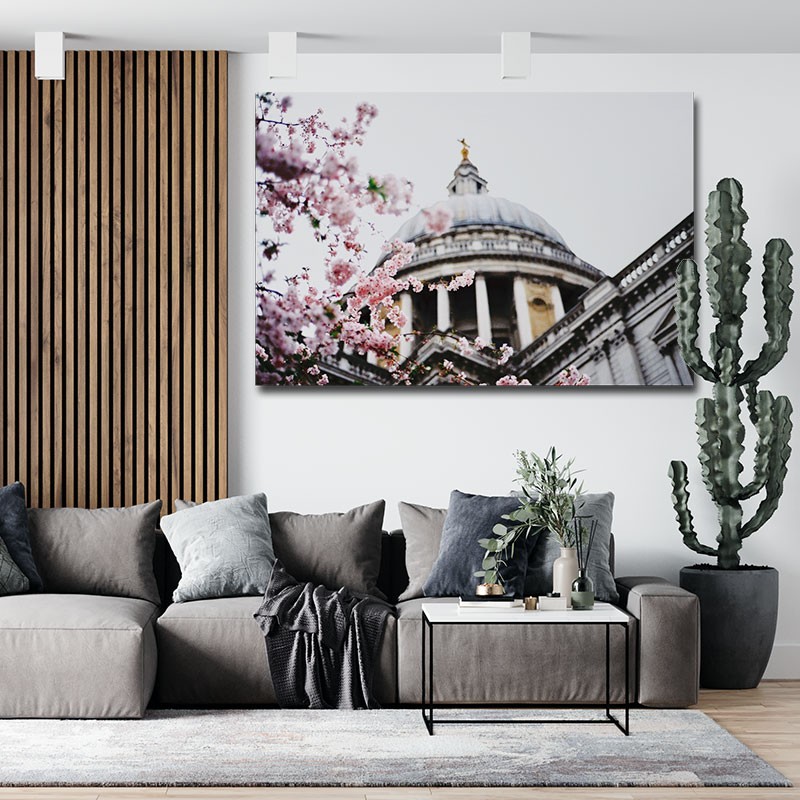 Πίνακας σε καμβά London 134x90 Τελαρωμένος καμβάς σε ξύλο με πάχος 2cm