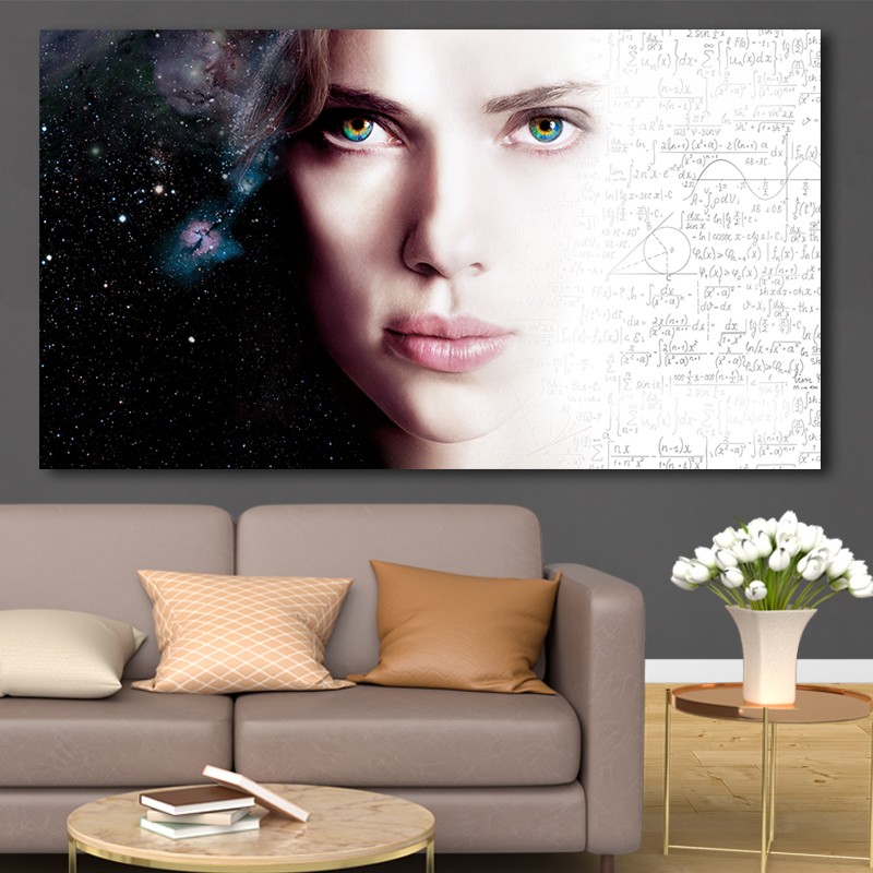 Πίνακας σε καμβά Lucy 142x80 Τελαρωμένος καμβάς σε ξύλο με πάχος 2cm