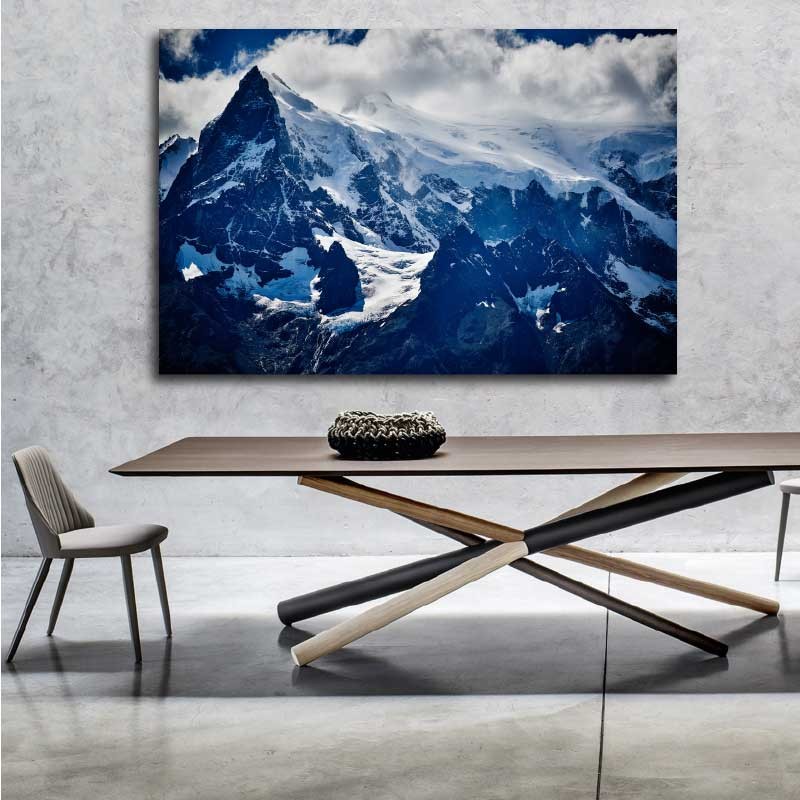 Πίνακας σε καμβα Mountain 90x60 Τελαρωμένος καμβάς σε ξύλο με πάχος 2cm