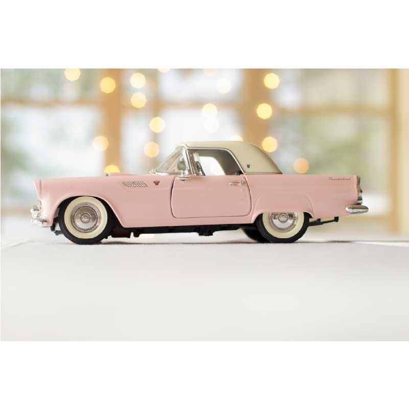 Πίνακας σε καμβα Vintage pink car