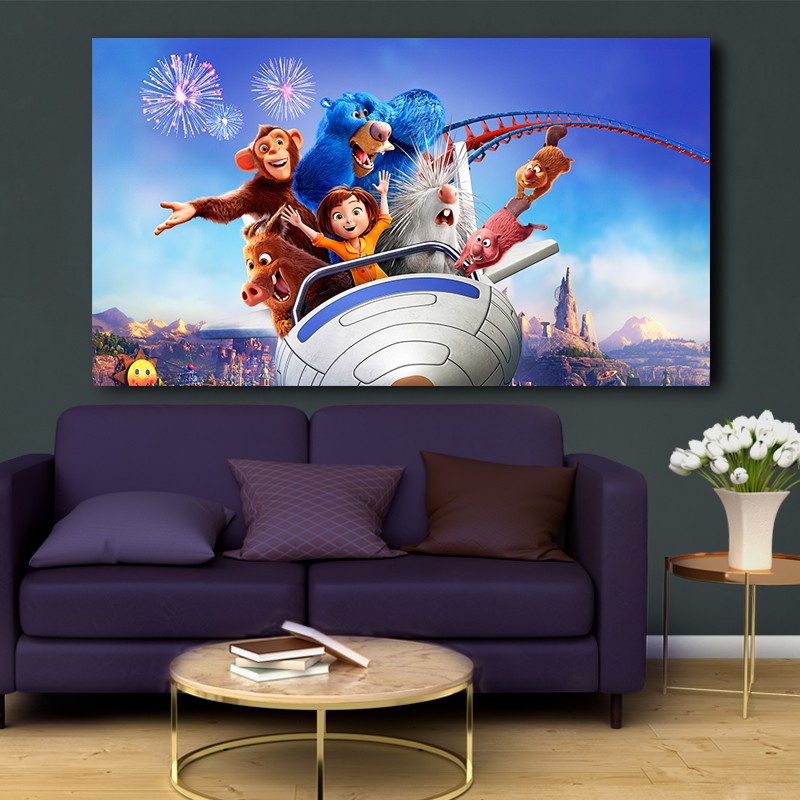 Πίνακας σε καμβα Wonder Park 2 89x50 Τελαρωμένος καμβάς σε ξύλο με πάχος 2cm