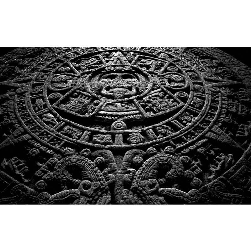Πίνακας σε καμβά Αρχιτεκτονική των Αζτέκων