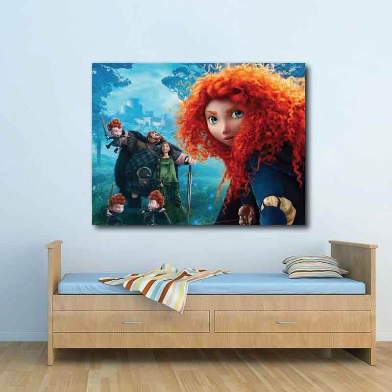 Πίνακας σε καμβά Brave 40x30 Τελαρωμένος καμβάς σε ξύλο με πάχος 2cm