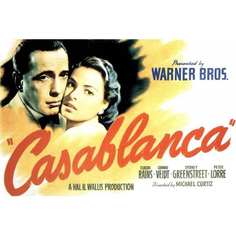 Πίνακας σε καμβά Casablanca