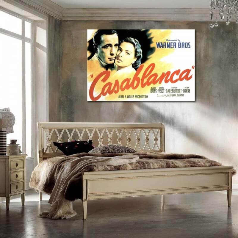 Πίνακας σε καμβά Casablanca 110x165 Τελαρωμένος καμβάς σε ξύλο με πάχος 2cm