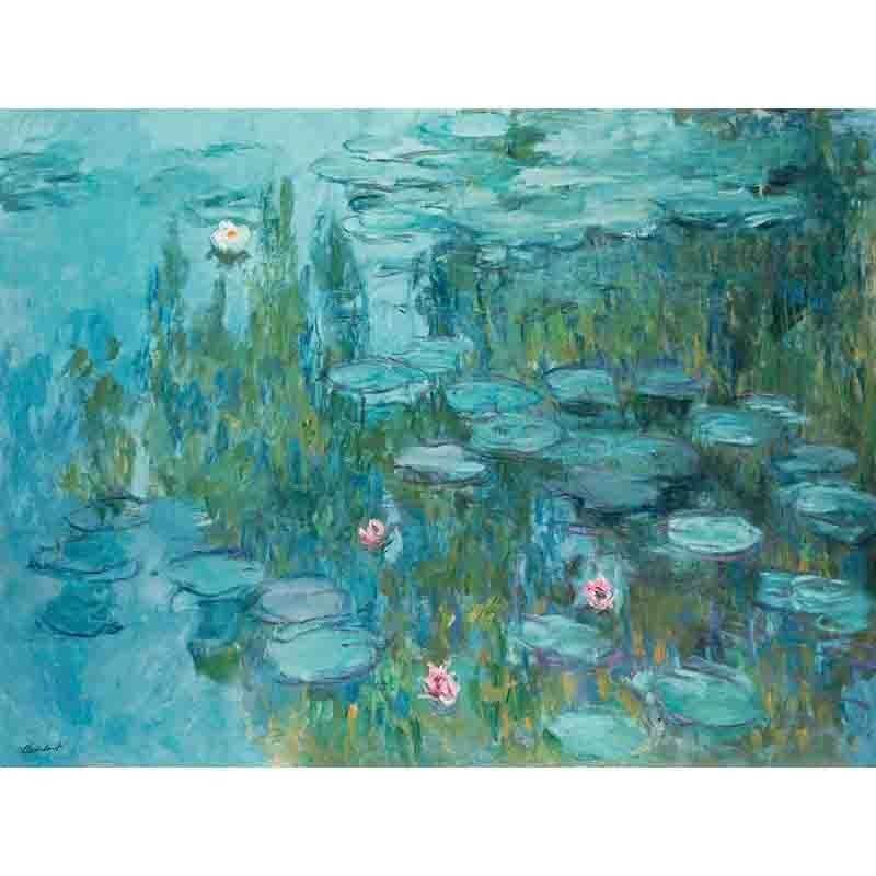 Πίνακας σε καμβά Claude Monet - Nympheas