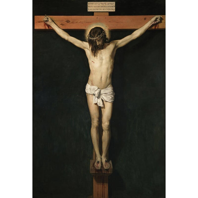 Πίνακας σε καμβά Diego Velázquez - Cristo Crucificado