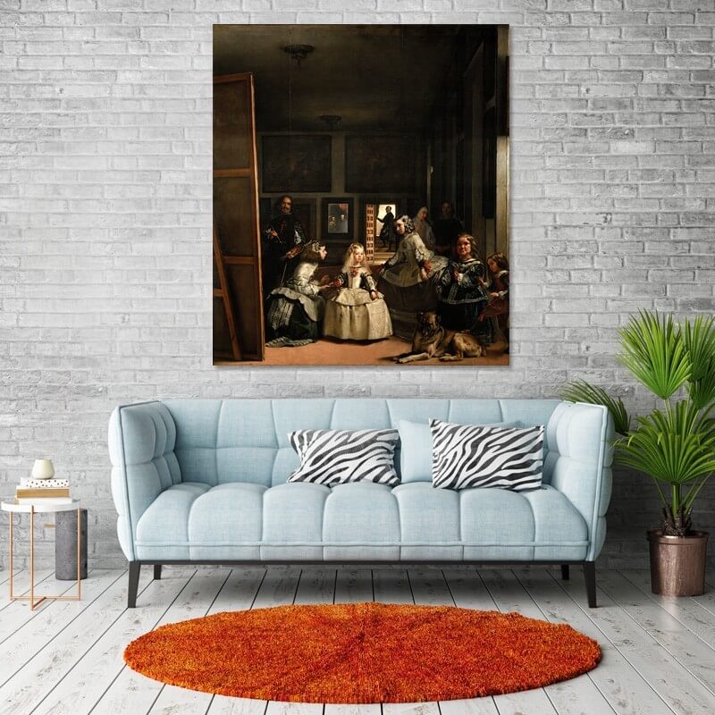 Πίνακας σε καμβά Diego Velázquez - Las Meninas
