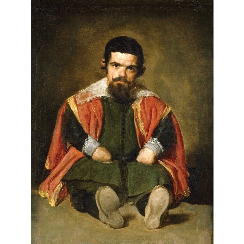 Πίνακας σε καμβά Diego Velázquez – Portrait of Sebastián de Morra