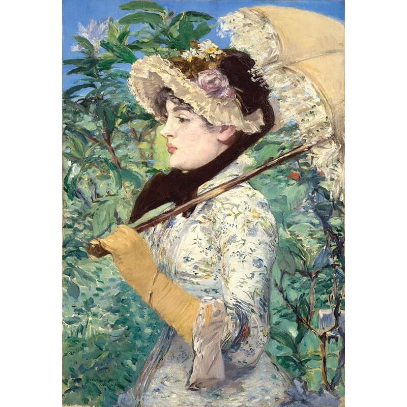 Πίνακας σε καμβά Edouard Manet - Jeanne Spring