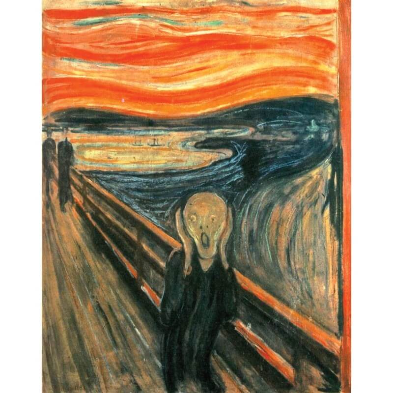 Πίνακας σε καμβά Edvard Munch - The Scream
