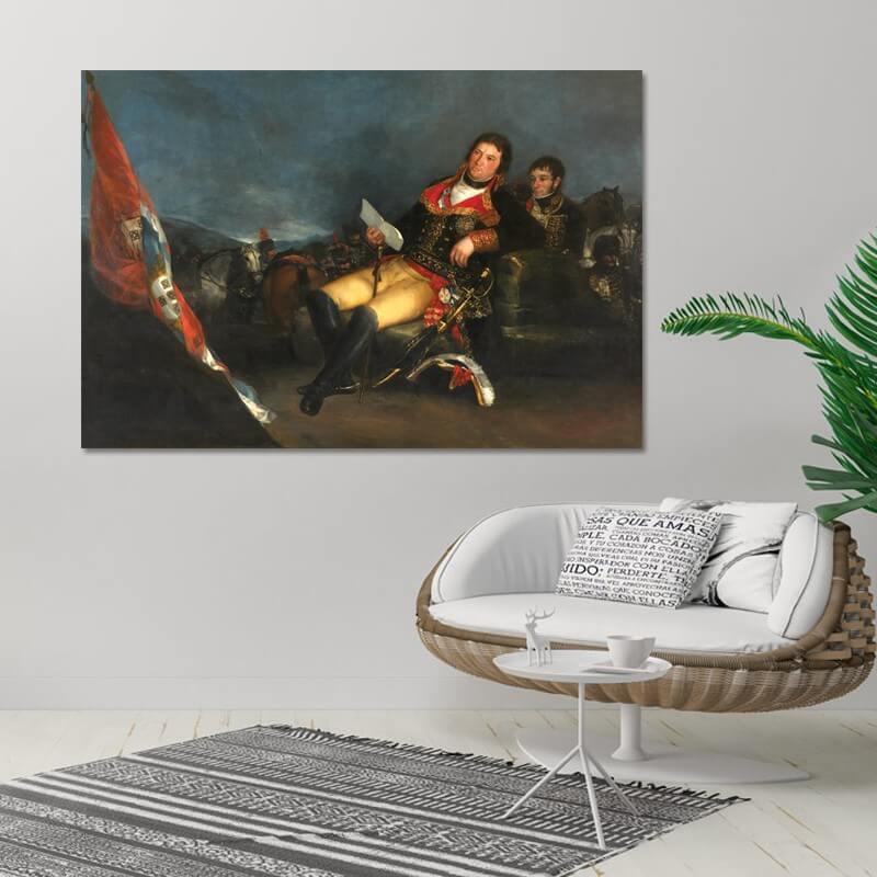 Πίνακας σε καμβά Goya - Portrait of Manuel Godoy
