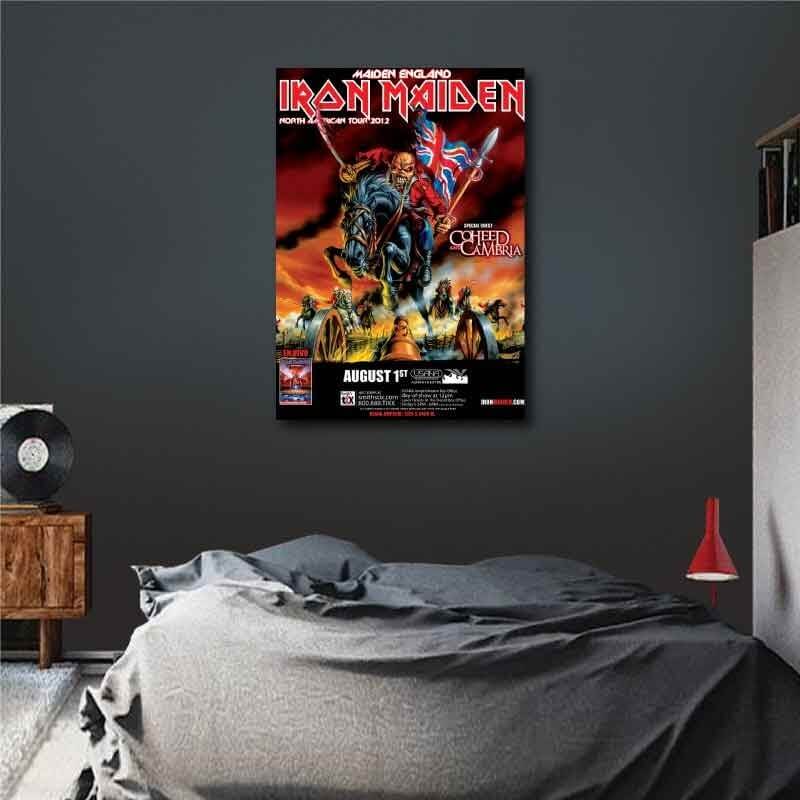 Πίνακας σε καμβά Iron Maiden 40x57 Τελαρωμένος καμβάς σε ξύλο με πάχος 2cm