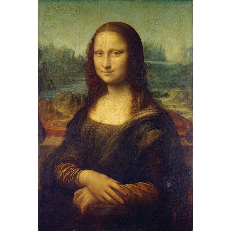 Πίνακας σε καμβά Leonardo da Vinci - Mona Lisa